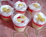 A picture of step 7 of Scrumptious trifle 😋.