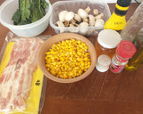 Foto del paso 1 de la receta: Ensalada de espinacas con tocino