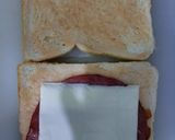 Foto langkah ke 3 dari resep Sandwich sederhana.