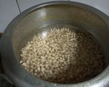 A picture of step 4 of Lobia Daal.