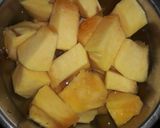 A picture of step 1 of Sweet and tangy flavoured pumpkin dish.