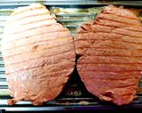 A picture of step 2 of My Grilled Medallions in Garlic & herb Butter. 💖.