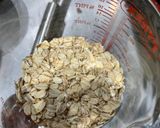 A picture of step 1 of Oat and banana breakfast pancakes.