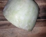 A picture of step 1 of Petha.