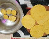 A picture of step 2 of Methi Masala Puri 😋.