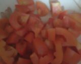 A picture of step 2 of Toorai ki bhaji.