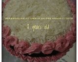 Foto langkah ke 7 dari resep Eggless Matcha (green tea) Cake.