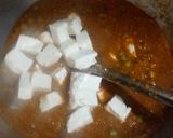 A picture of step 6 of Matar paneer.