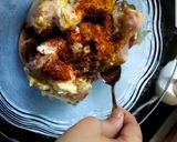 A picture of step 1 of Methi Chicken.