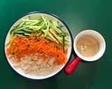 小黃瓜涼拌雞絲的食譜步驟3照片