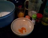 Foto del paso 1 de la receta: Galletas de naranja