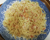 Foto del paso 4 de la receta: Tallarines con gambas al ajillo 🦐🍝