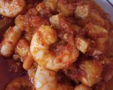 Foto langkah ke 2 dari resep Sambal udang kentang pedasss mak nyesss😋 mudah gercep.
