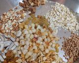 A picture of step 1 of Meethi laddu.