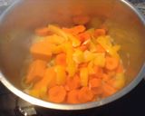Foto del paso 7 de la receta Crema de calabaza y zanahorias sin patata