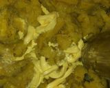 Foto del paso 4 de la receta: Mangú de plátano con chuleta y cebolla