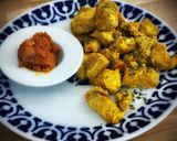 A picture of step 6 of Chicken Satay.