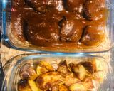 Foto del paso 5 de la receta: Carrilleras de cerdo al Pedro Ximénez con patatas nuevas al horno