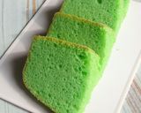 Foto langkah ke 6 dari resep Sponge Cake Pandan lembut.
