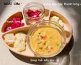 Hình bước làm 5 của món Soup bắp hải sản (không bột năng)