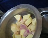 A picture of step 4 of Chicken Cordon Bleu.