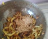 A picture of step 4 of Karlyachi bhaji(bitter gourd curry).