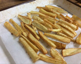A picture of step 5 of Parsnip Fries.