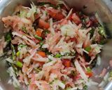 A picture of step 3 of Carrot Cucumber Tomato Koshimbir (Salad) !!.