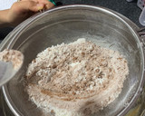 A picture of step 4 of Soft Chocolate Cookies with Mochi filling.