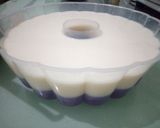 Foto langkah ke 6 dari resep Pudding Susu Ubi Ungu.
