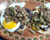 Foto del paso 4 de la receta: Huevos rancheros con nopales