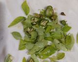 A picture of step 2 of Rice flour masala chapati.