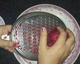 A picture of step 1 of Navratri special - Beetroot tikki.