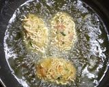 A picture of step 7 of Maggi Rolls.
