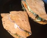 A picture of step 13 of Healthy Fish Quesadilla.