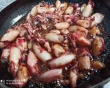 Hình bước làm 4 của món Mực tươi kho keo