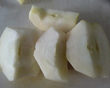 Foto del paso 5 de la receta: Falso Cuscús de coliflor y brócoli con pasas de uva y manzana...🤔🥦🍇🍏🍚🍚🥦🤨