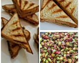 A picture of step 6 of Okra sandwich.