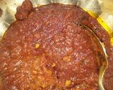 A picture of step 3 of Schezwan bread pakoda.
