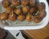 A picture of step 5 of Gulab jamun with milk powder khoya.