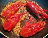Foto del paso 9 de la receta Carabineros sobre tostas en salsa blanca