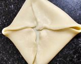 صورة لخطوة 3 من وصفة معجنات الجبنة والسمسم المقرمشة اللذيذة 😋😋