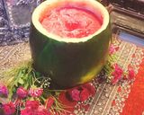 A picture of step 3 of Watermelon juice.