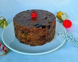 A picture of step 10 of Eggless fruity whole wheat plum pudding.