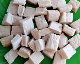 Hình bước làm 3 của món Bí đỏ hầm sườn chay