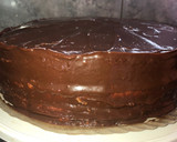 Foto del paso 5 de la receta: Torta de cumpleaños con ganache y nueces