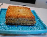 A picture of step 21 of Monte Cristo sandwich.