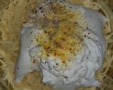 Lecsós szelet krumplipürével recept fázis 3 fotója