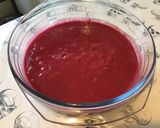 Une image de l'étape 8 de Compote de pêches rouges et jaunes à l'ananas.