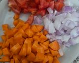 A picture of step 1 of Dal sorba (protein rich healthy soup) one pot soup.